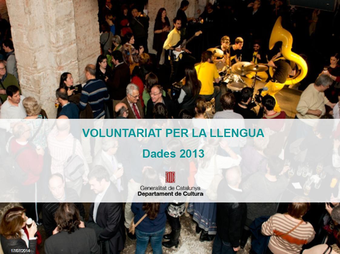 El Voluntariat per la llengua ha impulsat 10.208 parelles lingüístiques el 2013