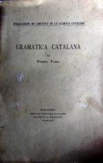 S'albiren canvis. S'acosta la Gramàtica de la llengua catalana, de l'Institut d'Estudis Catalans