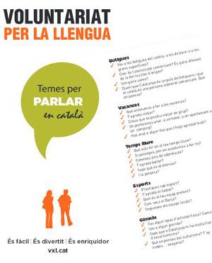 Temes per parlar en català: material de suport a les converses de les parelles lingüístiques del VxL  