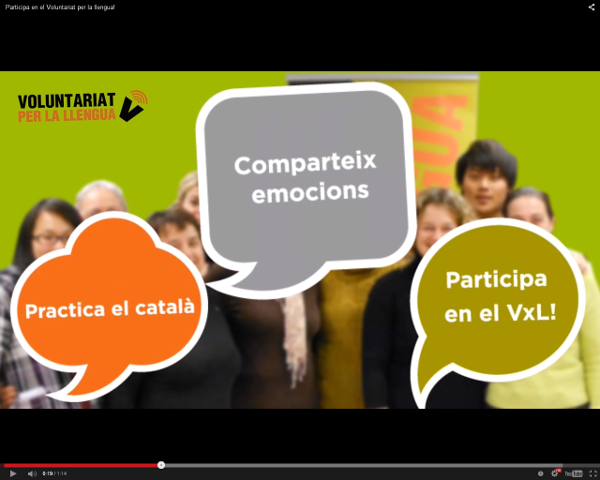 Participants en el VxL d’arreu de Catalunya promouen la participació en el programa a través de cinc vídeos