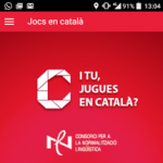 Jocs en català des del mòbil