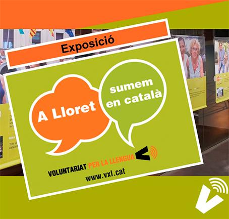 Una exposició protagonitzada per parelles lingüístiques de Lloret