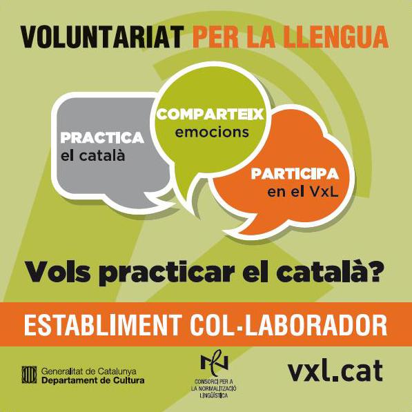 El comerç local amb la promoció del català