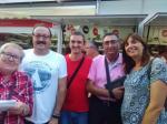 Participants del VxL de Santa Coloma a la Setmana del Llibre en Català