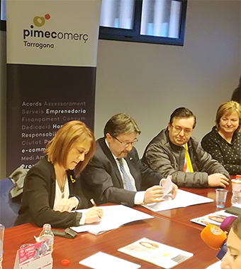 PIMEC-Comerç Tarragona i el CPNL signen un conveni de col·laboració  