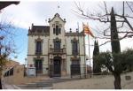 L’alcalde de Cassà de la Selva rep els alumnes de català a Can Nadal