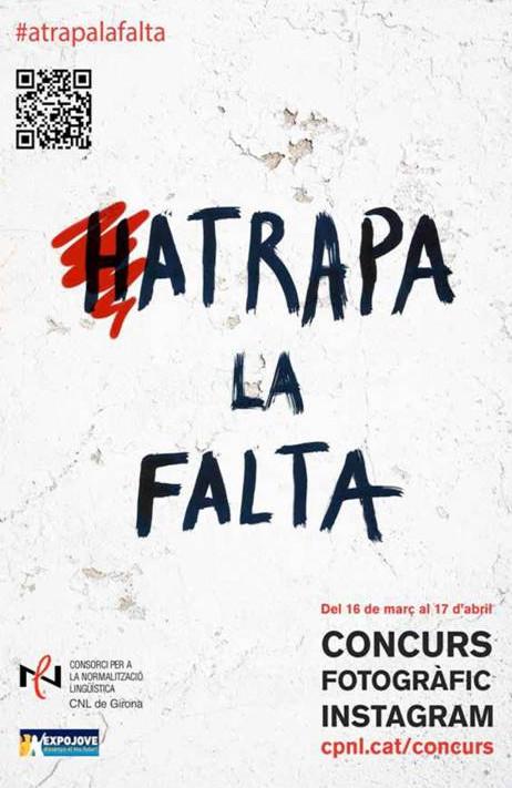 El Centre de Normalització Lingüística de Girona posa en marxa el concurs «Atrapa la falta»