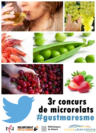 Concurs de microrelats per Twitter #gustmaresme (CNL Maresme)