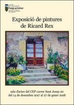 Exposició de pintures de Ricard Rex