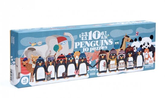10 penguins