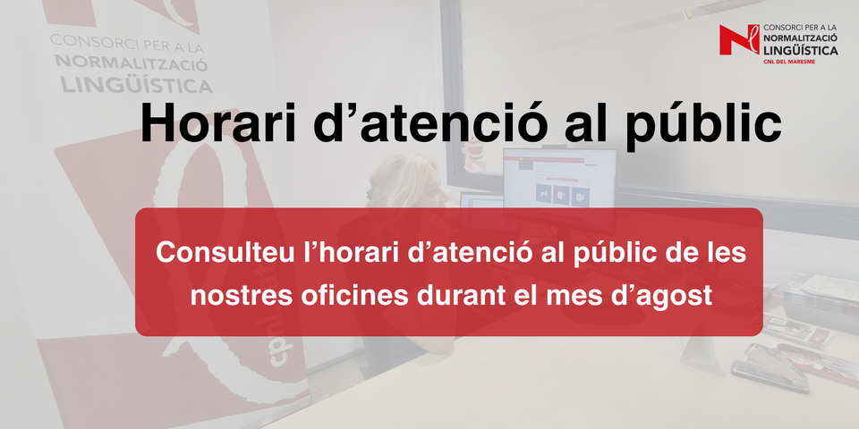 Horaris d'estiu