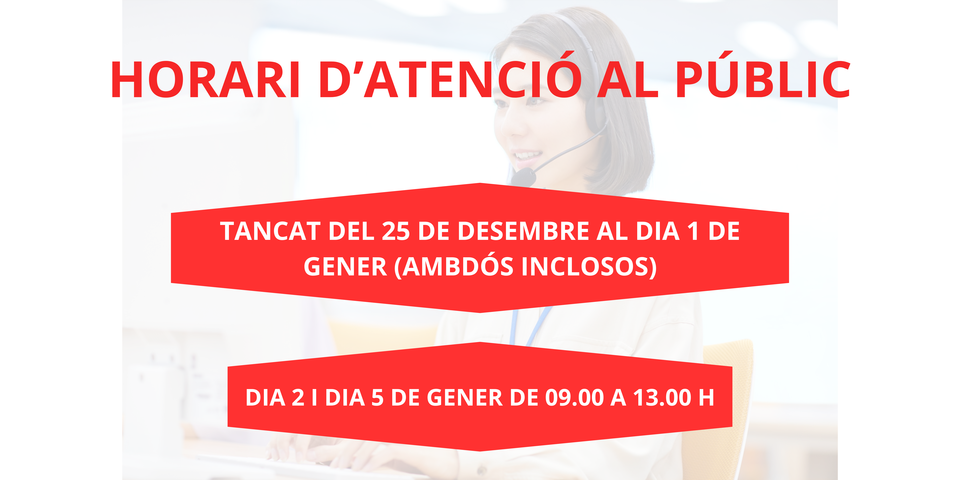Atenció al públic