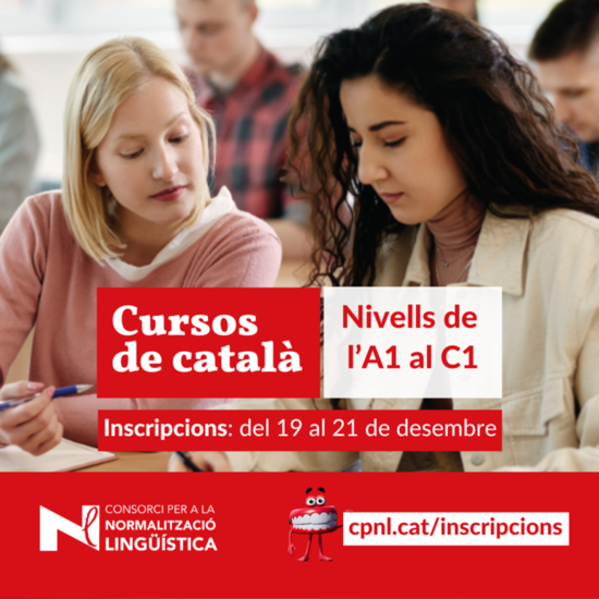 Inici De La Inscripci Als Cursos De Catal gener mar De 2024 