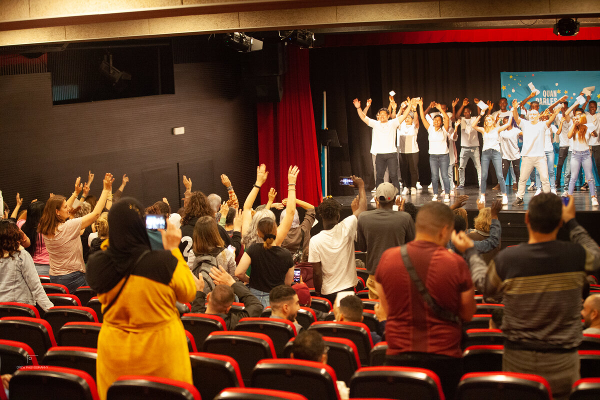 Acte de celebració dels 20 anys del Voluntariat per la Llengua a Osona ...