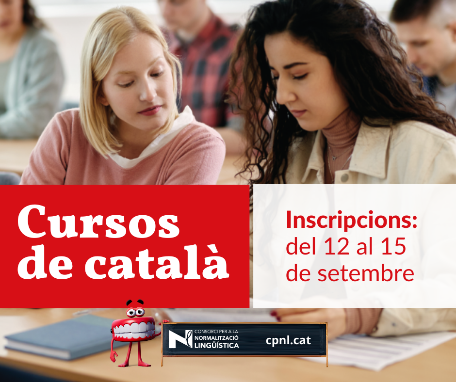 Inscripci General Als Cursos De Catal Setembre desembre De 2023 