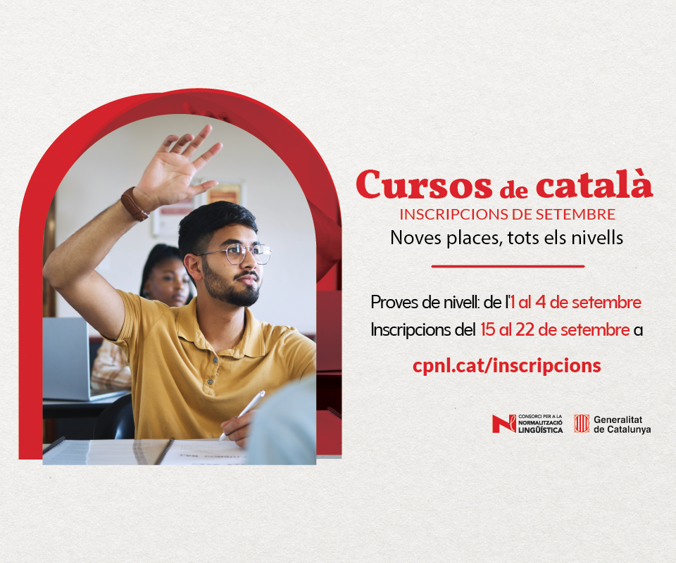 Inscripci Preferent Als Cursos De Catal Setembre desembre De 2025 