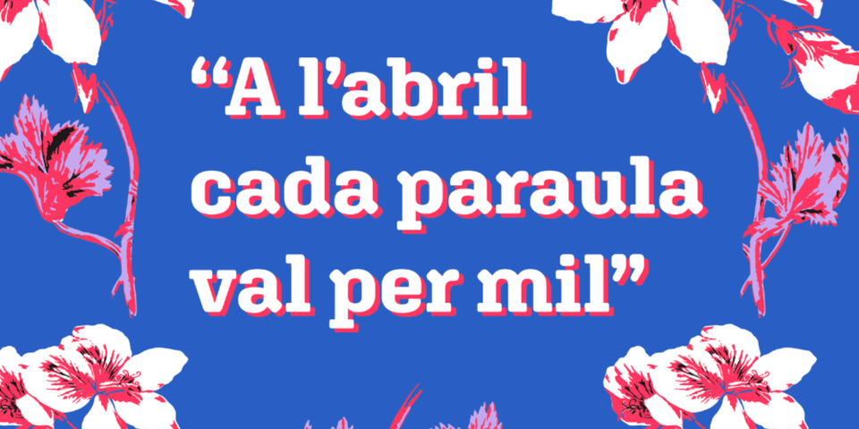 Concurs "A l'abril cada paraula val per mil"