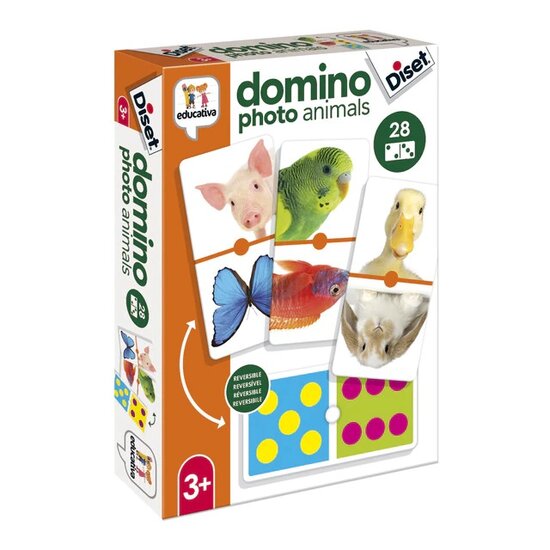 Domino photo animals