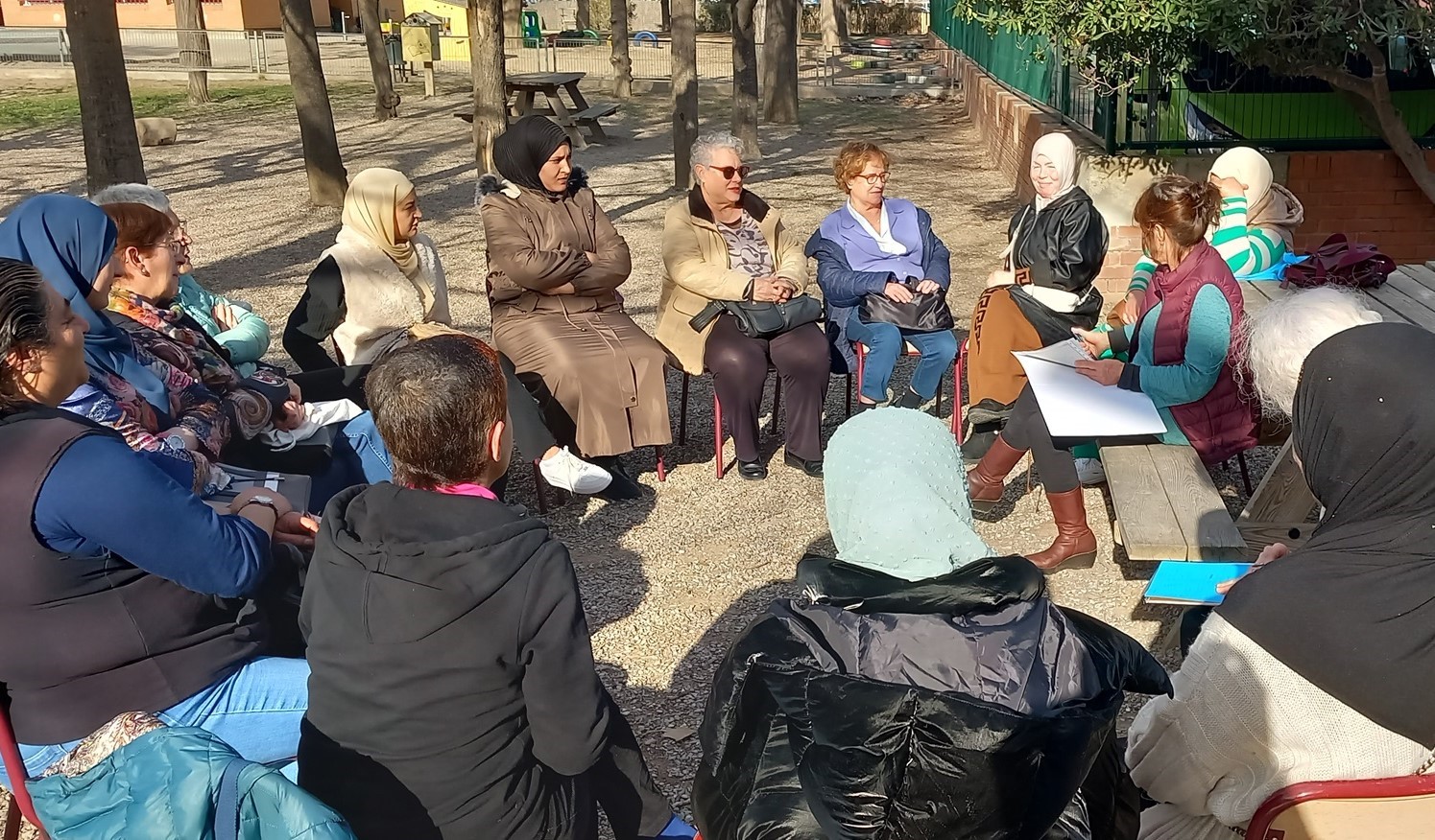 Sessió inicial del VxL i Xerrem Junts a l’escola Pau Boada, de Vilafranca del Penedès.
