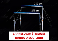 Barres asimètriques i barra d'equilibri
