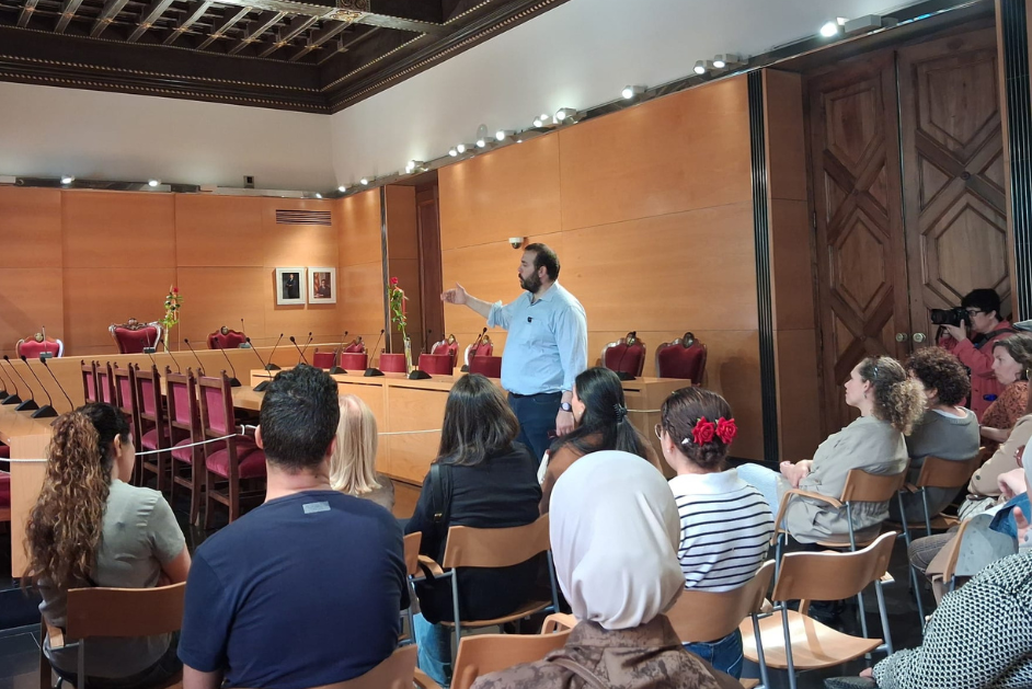 Visita a l'Ajuntament de Mataró