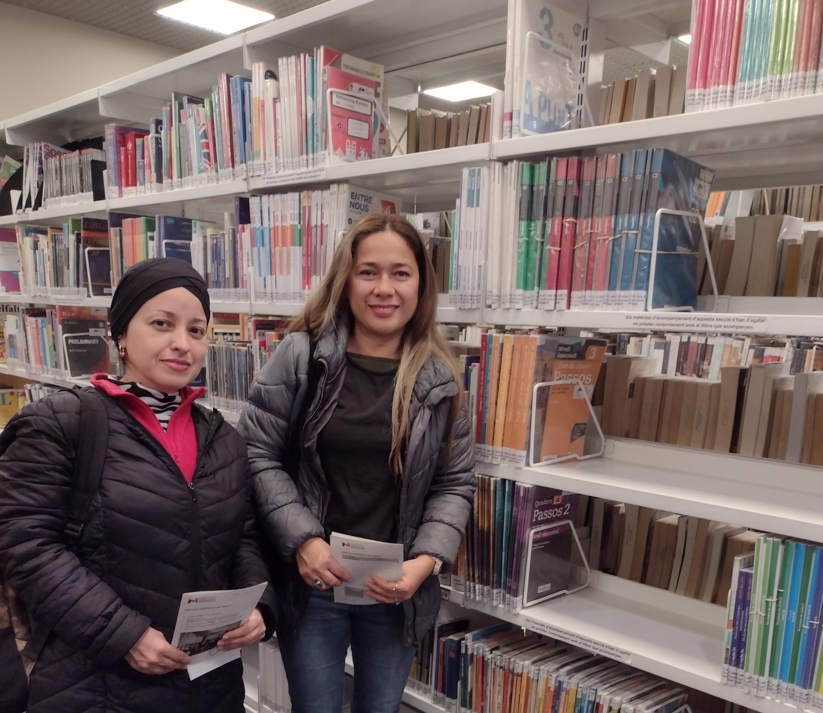 pràctica lingüística a la Biblioteca de Tarragona