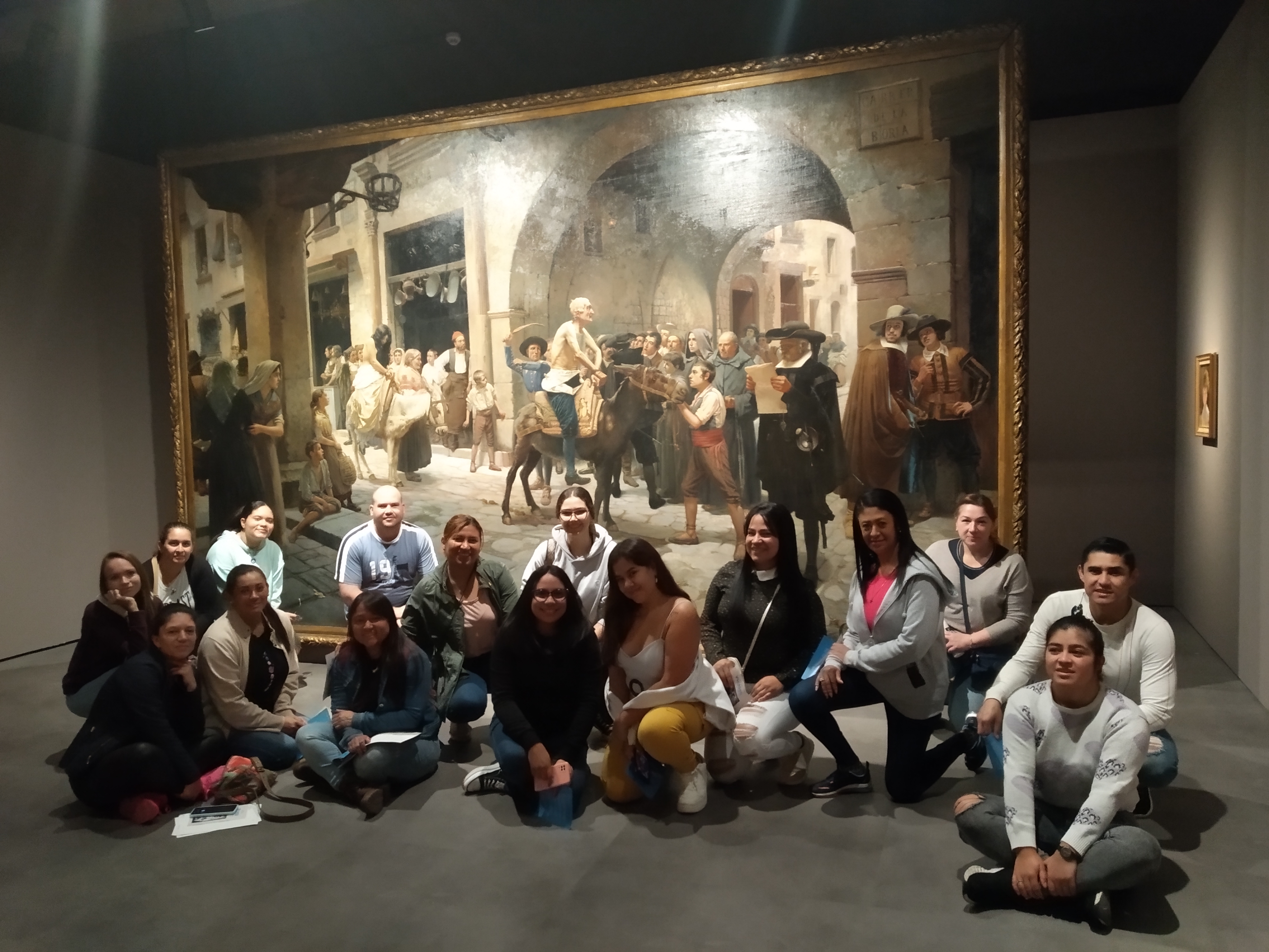 Alumnes de Valls al Museu