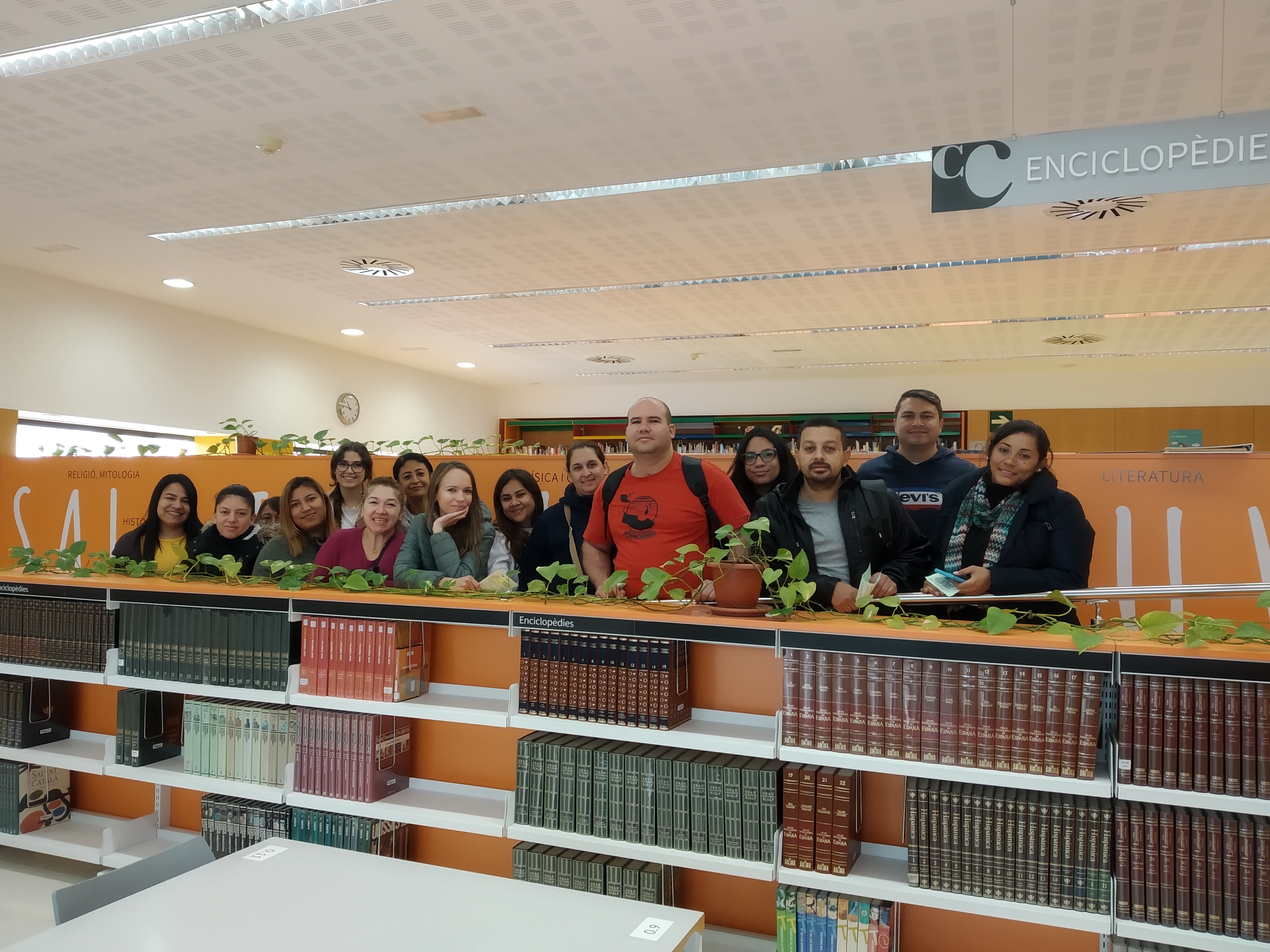Alumnes de Valls a la Biblioteca